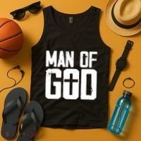 Man Of God I Jesus Tank Top thumb 4