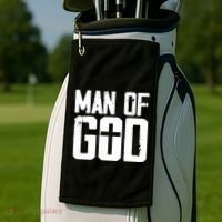 Man Of God I Jesus Golf Towel thumb 2