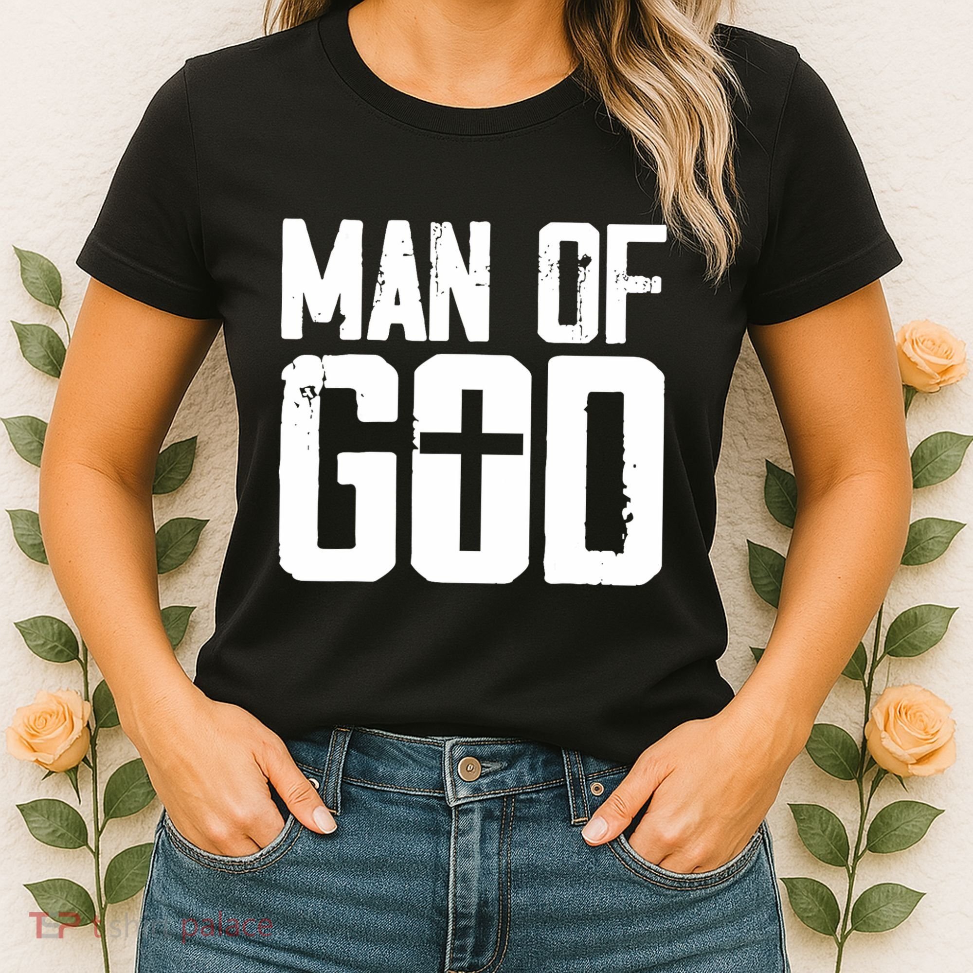 Man Of God I Jesus Women's T-Shirt