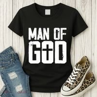 Man Of God I Jesus Women's T-Shirt thumb 3