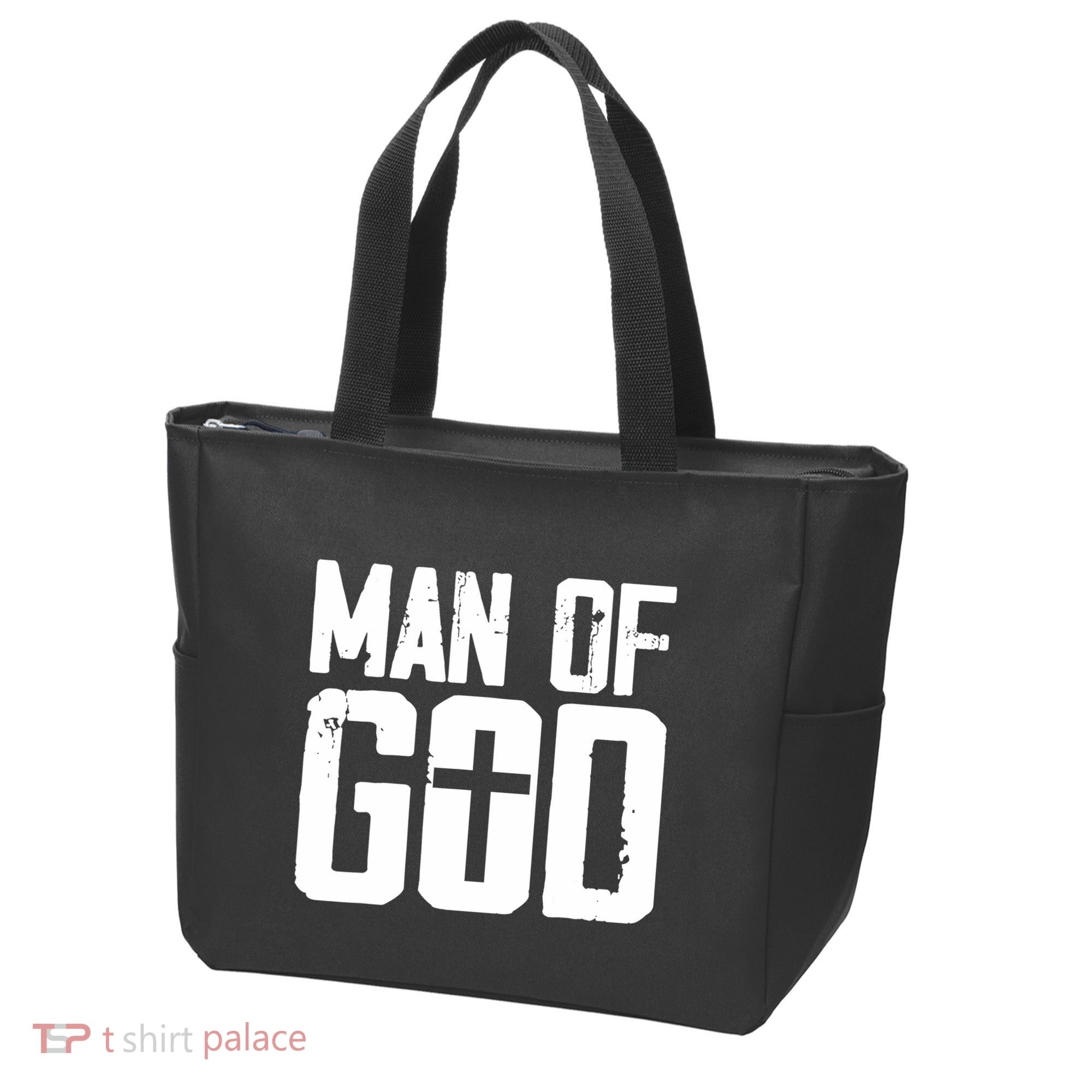 Man Of God I Jesus Tote Bag