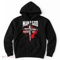 Man Of God Husband Dad Christianity Religion Christian Dad Hoodie thumb 0
