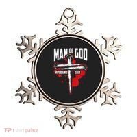 Man Of God Husband Dad Christianity Religion Christian Dad Ornament thumb 0