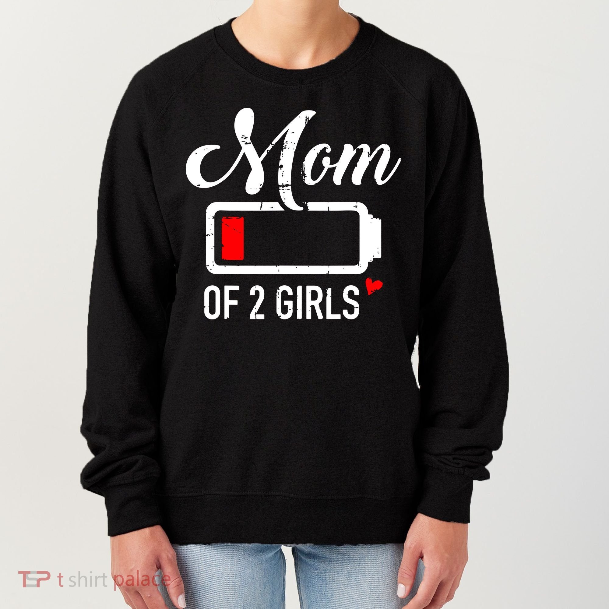 Mom Of Girl Low Battery Women's Sweatshirt