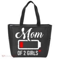 Mom Of Girl Low Battery Tote Bag thumb 0