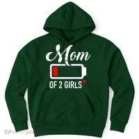 Mom Of Girl Low Battery Hoodie thumb 0