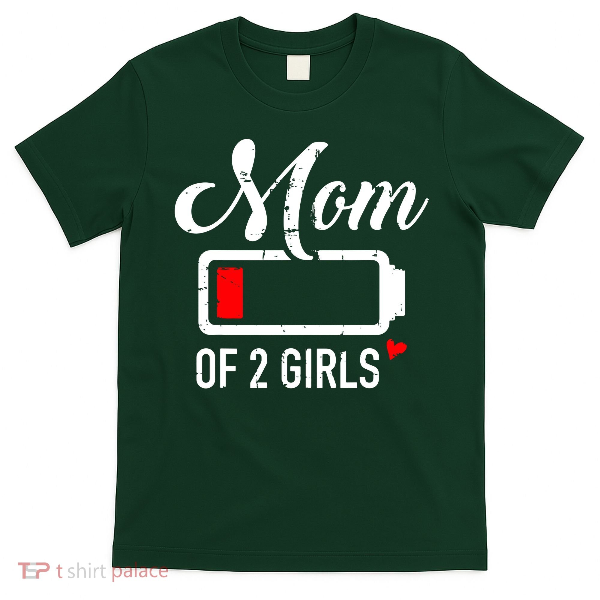 Mom Of Girl Low Battery T-Shirt
