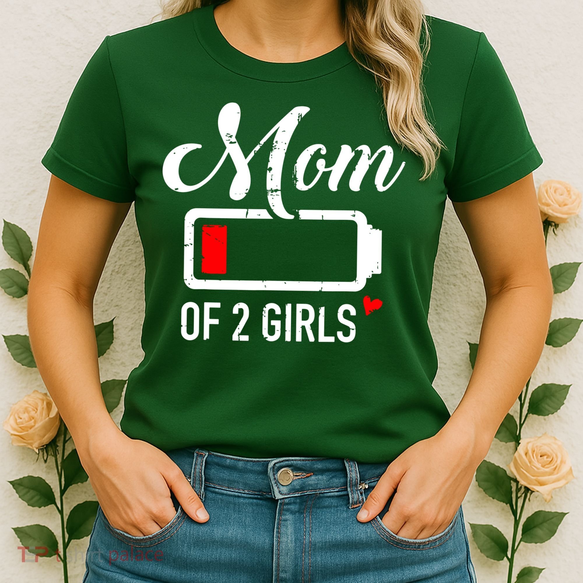 Mom Of Girl Low Battery Women's T-Shirt