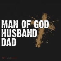 Man Of God Husband Dad Religious Cross Fathers Day Toddler Hoodie thumb 2