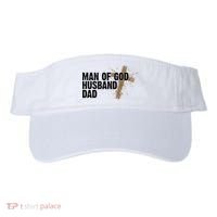 Man Of God Husband Dad Religious Cross Fathers Day Visor thumb 0
