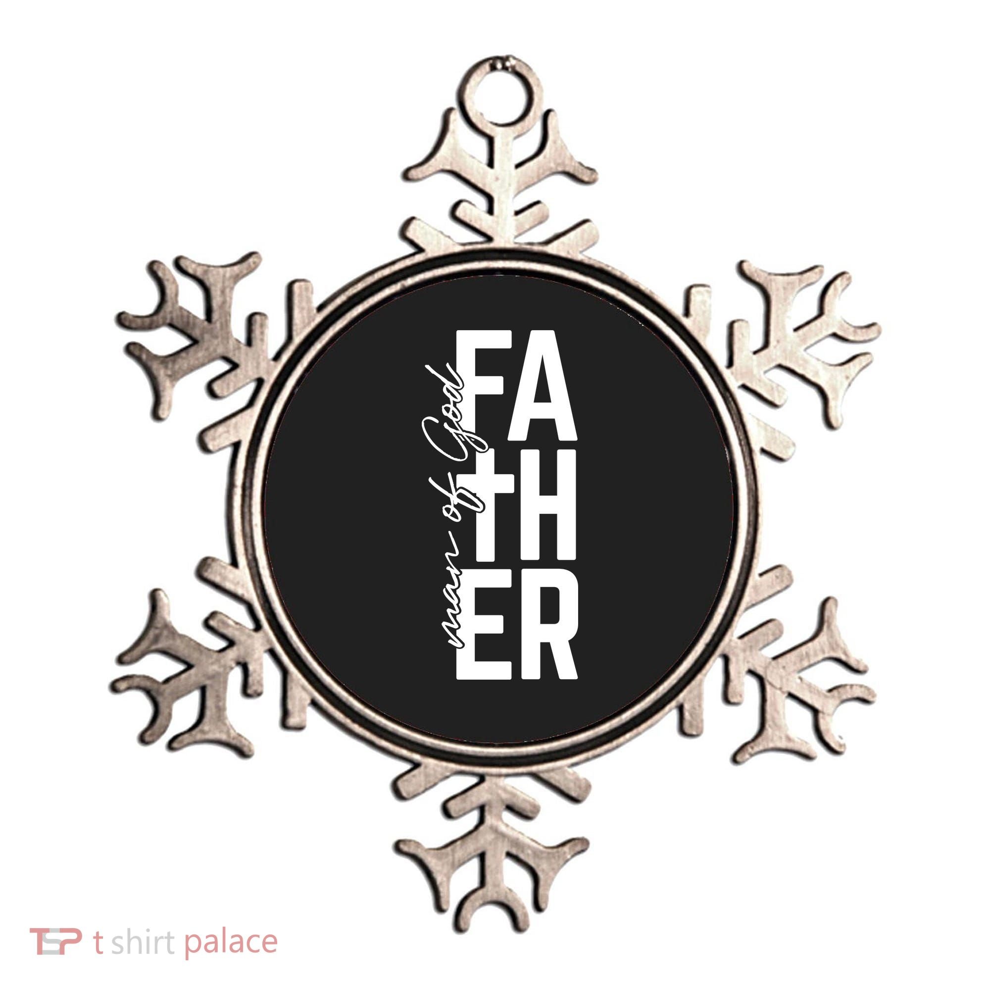 Man Of God Father Jeremiah 17:7 Front And Back Ornament