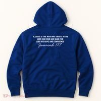 Man Of God Father Jeremiah 17:7 Front And Back Hoodie thumb 6