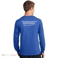 Man Of God Father Jeremiah 17:7 Front And Back Long Sleeve Shirt thumb 1
