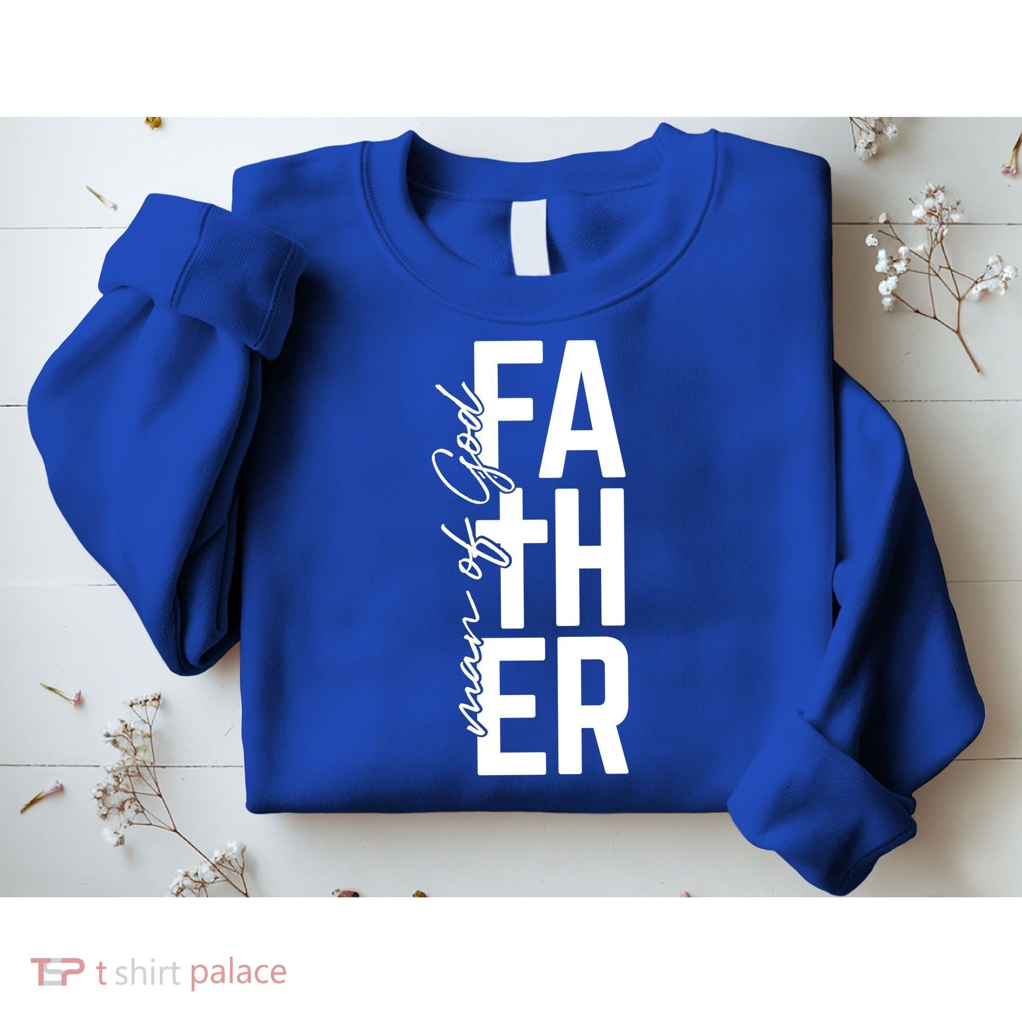 Man Of God Father Jeremiah 17:7 Front And Back Sweatshirt