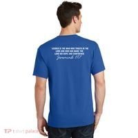 Man Of God Father Jeremiah 17:7 Front And Back T-Shirt thumb 1