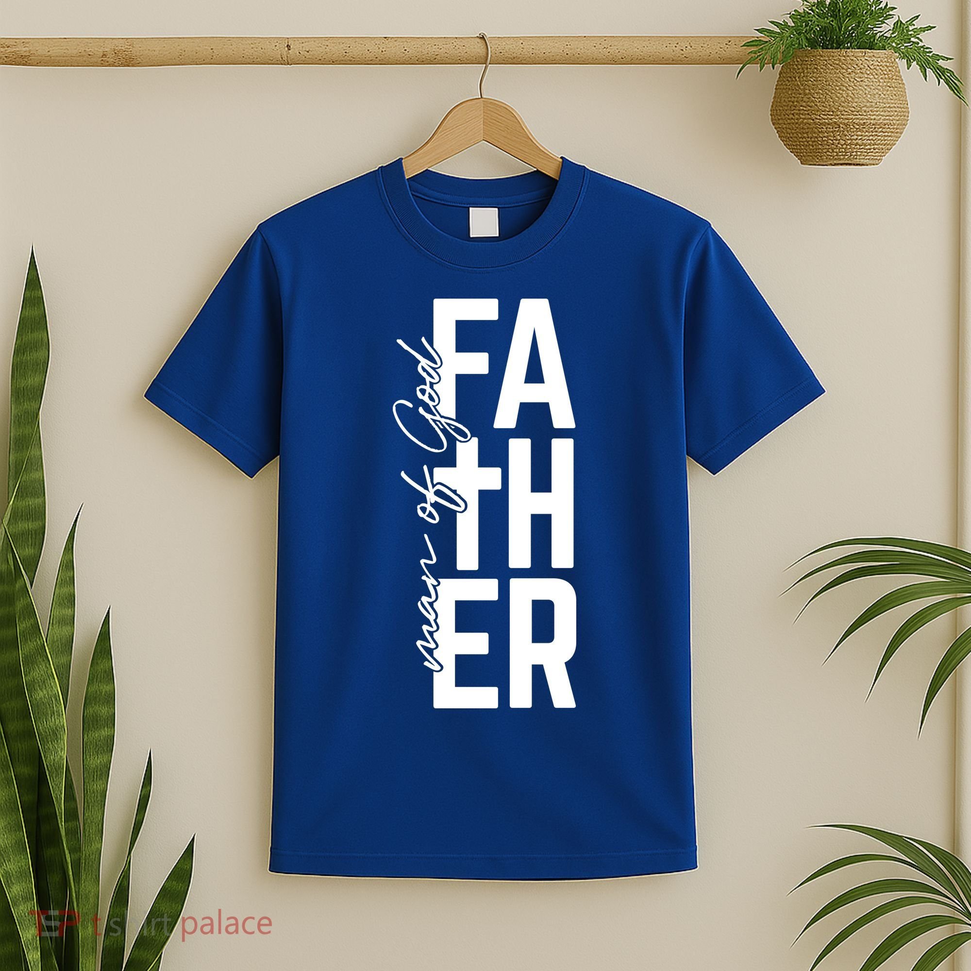 Man Of God Father Jeremiah 17:7 Front And Back T-Shirt
