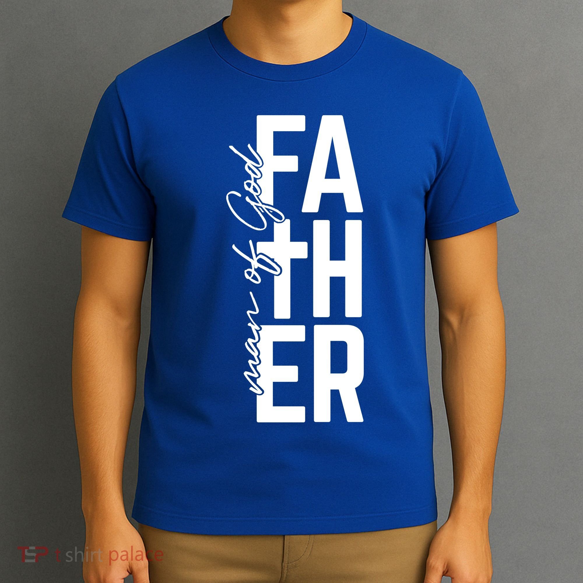 Man Of God Father Jeremiah 17:7 Front And Back T-Shirt