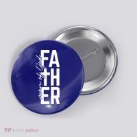 Man Of God Father Jeremiah 17:7 Front And Back Button thumb 0