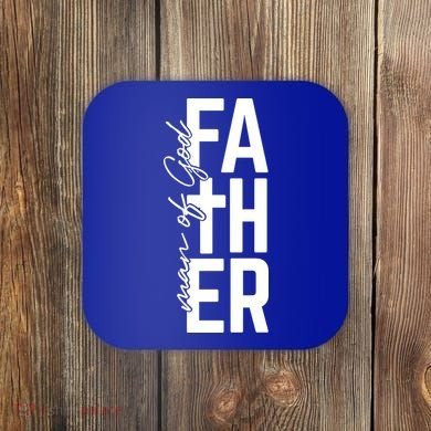 Man Of God Father Jeremiah 17:7 Front And Back Coaster