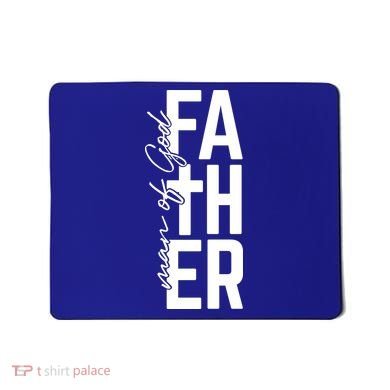 Man Of God Father Jeremiah 17:7 Front And Back Mousepad