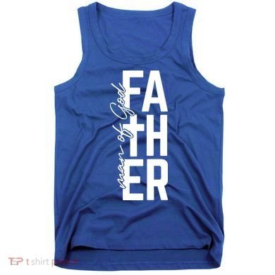 Man Of God Father Jeremiah 17:7 Front And Back Tank Top