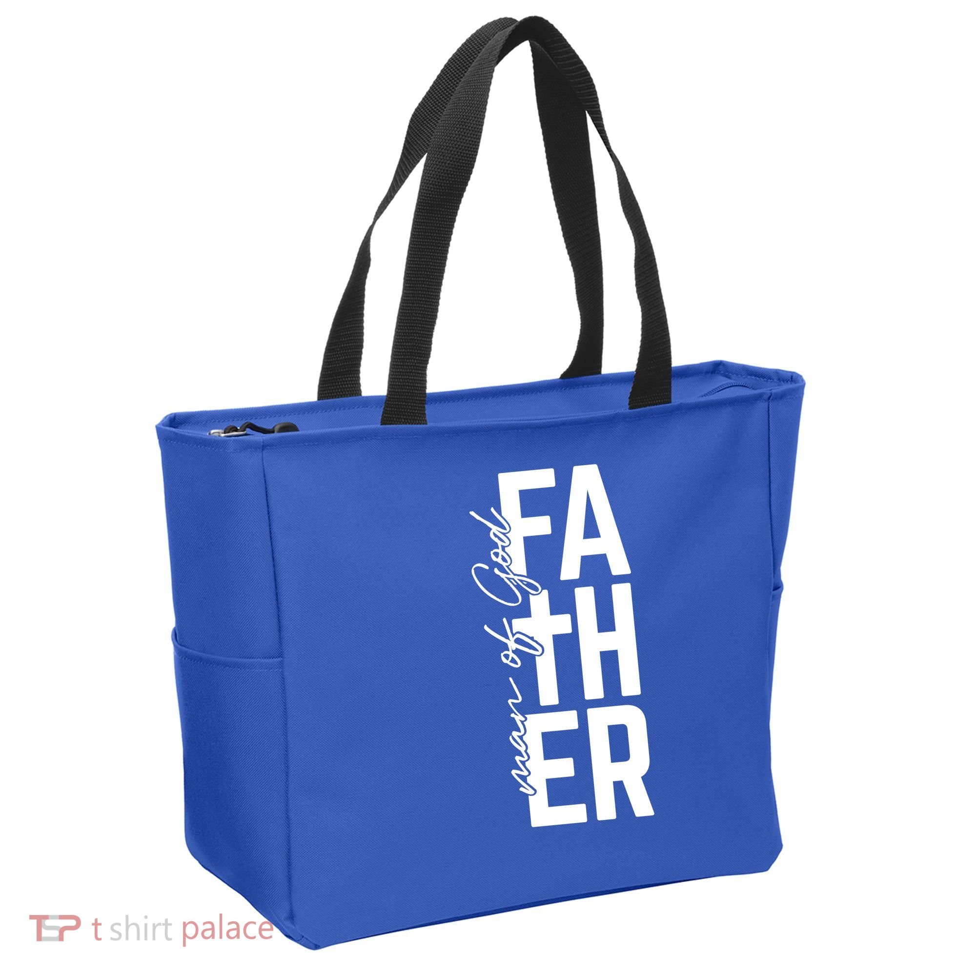 Man Of God Father Jeremiah 17:7 Front And Back Tote Bag