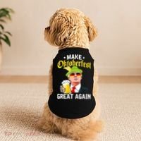 Make Oktoberfest Great Again Funny Trump Drink Beer Mug Doggie Tank thumb 2