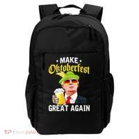 Make Oktoberfest Great Again Funny Trump Drink Beer Mug Backpack thumb 0