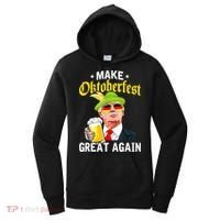 Make Oktoberfest Great Again Funny Trump Drink Beer Mug Women's Hoodie thumb 0
