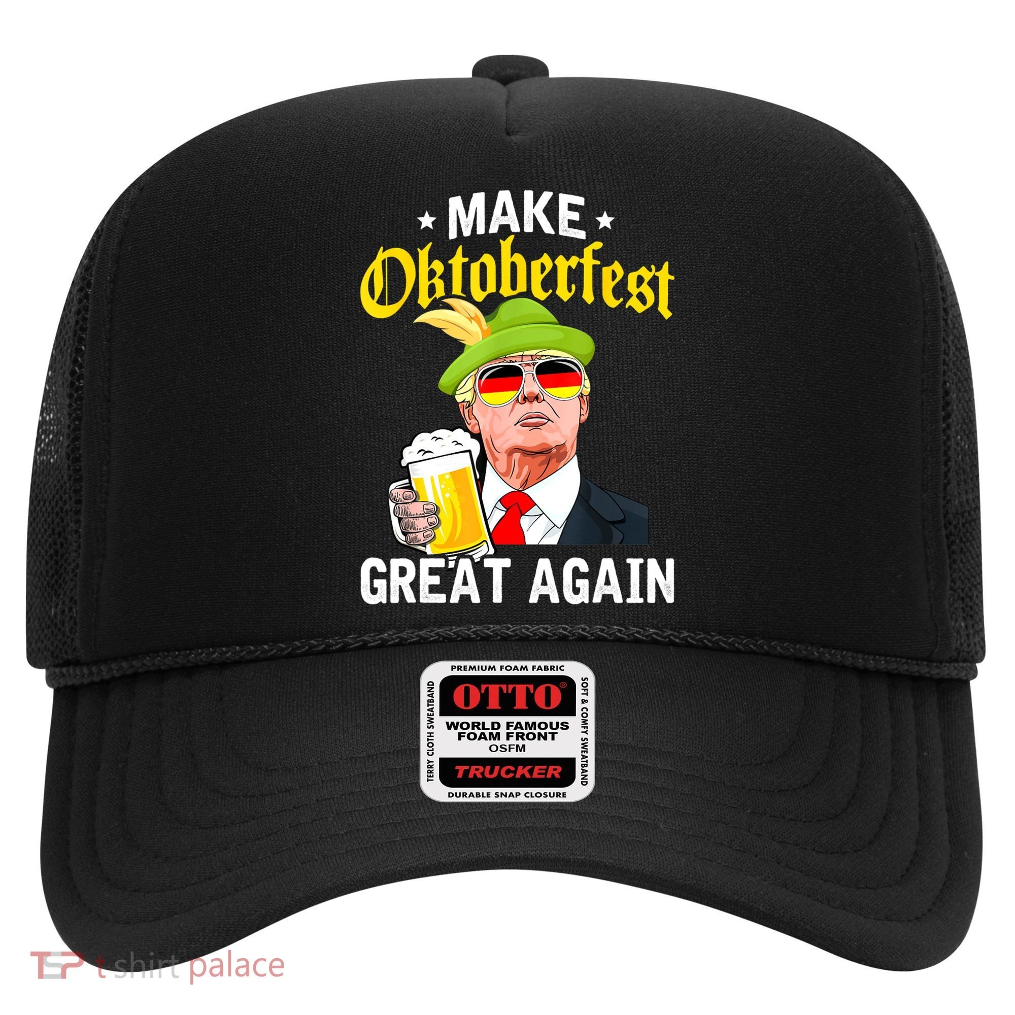 Make Oktoberfest Great Again Funny Trump Drink Beer Mug Hat