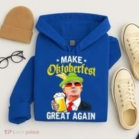 Make Oktoberfest Great Again Funny Trump Drink Beer Mug Hoodie thumb 4