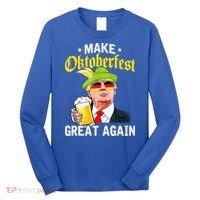 Make Oktoberfest Great Again Funny Trump Drink Beer Mug Long Sleeve Shirt thumb 0
