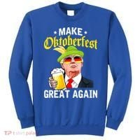 Make Oktoberfest Great Again Funny Trump Drink Beer Mug Sweatshirt thumb 0
