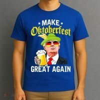 Make Oktoberfest Great Again Funny Trump Drink Beer Mug T-Shirt thumb 3