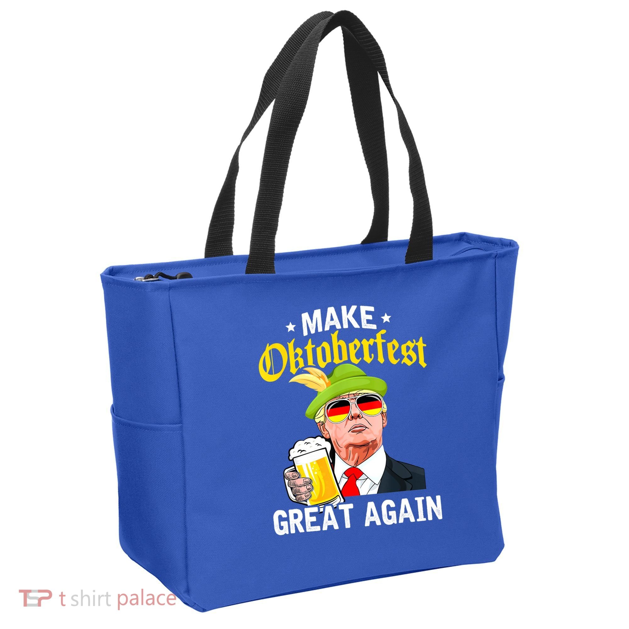 Make Oktoberfest Great Again Funny Trump Drink Beer Mug Tote Bag