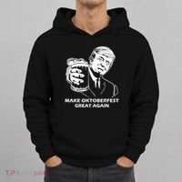 Make Oktoberfest Great Again Funny Trump Drink Beer Festival Hoodie thumb 0