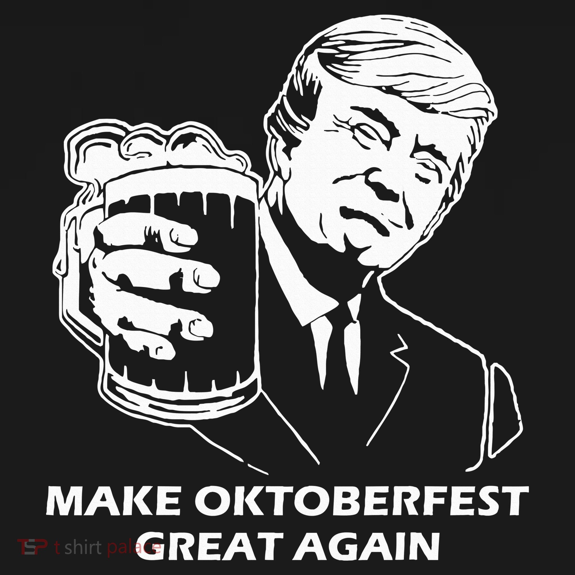 Make Oktoberfest Great Again Funny Trump Drink Beer Festival Pajama Set