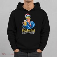 Make Oktoberfest Great Again Funny Trump Drink Beer Festival Hoodie thumb 0