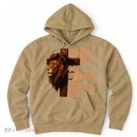 Man Of God Husband Daddy Protector Hero Lion Fathers Day Hoodie thumb 0