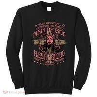 Man Of God Flesh And Blood Isaiah 54:17 Sweatshirt thumb 0