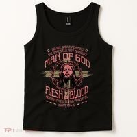 Man Of God Flesh And Blood Isaiah 54:17 Tank Top thumb 2