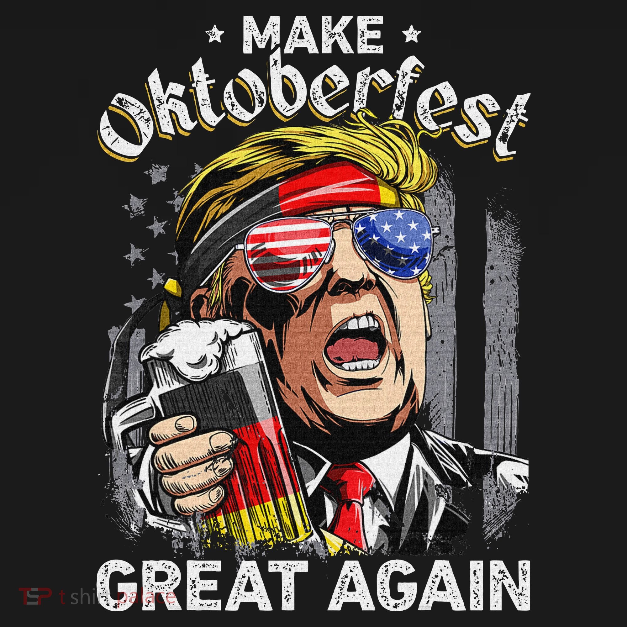 Make Oktoberfest Great Again Trump Hoodie