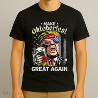 Make Oktoberfest Great Again Trump T-Shirt thumb 3