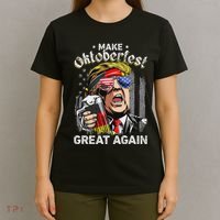 Make Oktoberfest Great Again Trump T-Shirt thumb 4