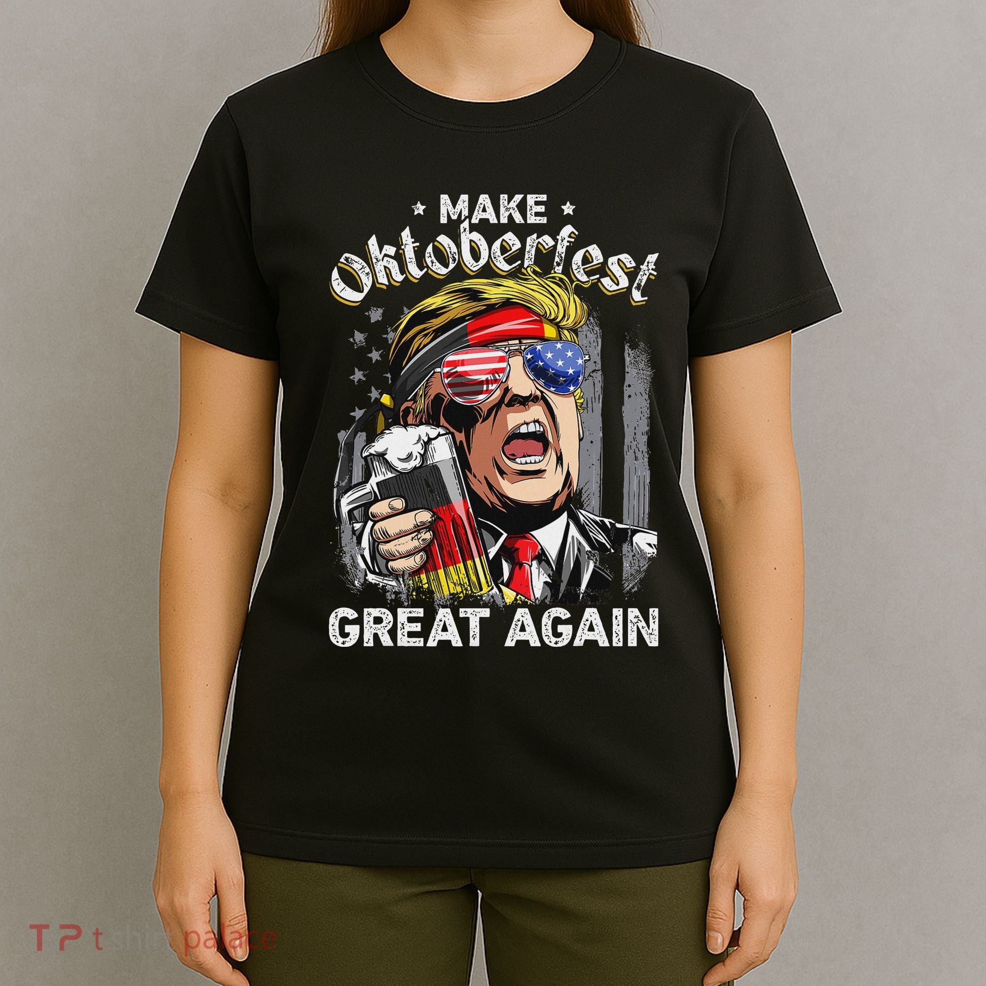 Make Oktoberfest Great Again Trump T-Shirt