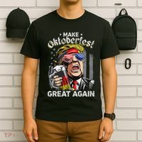 Make Oktoberfest Great Again Trump T-Shirt thumb 6