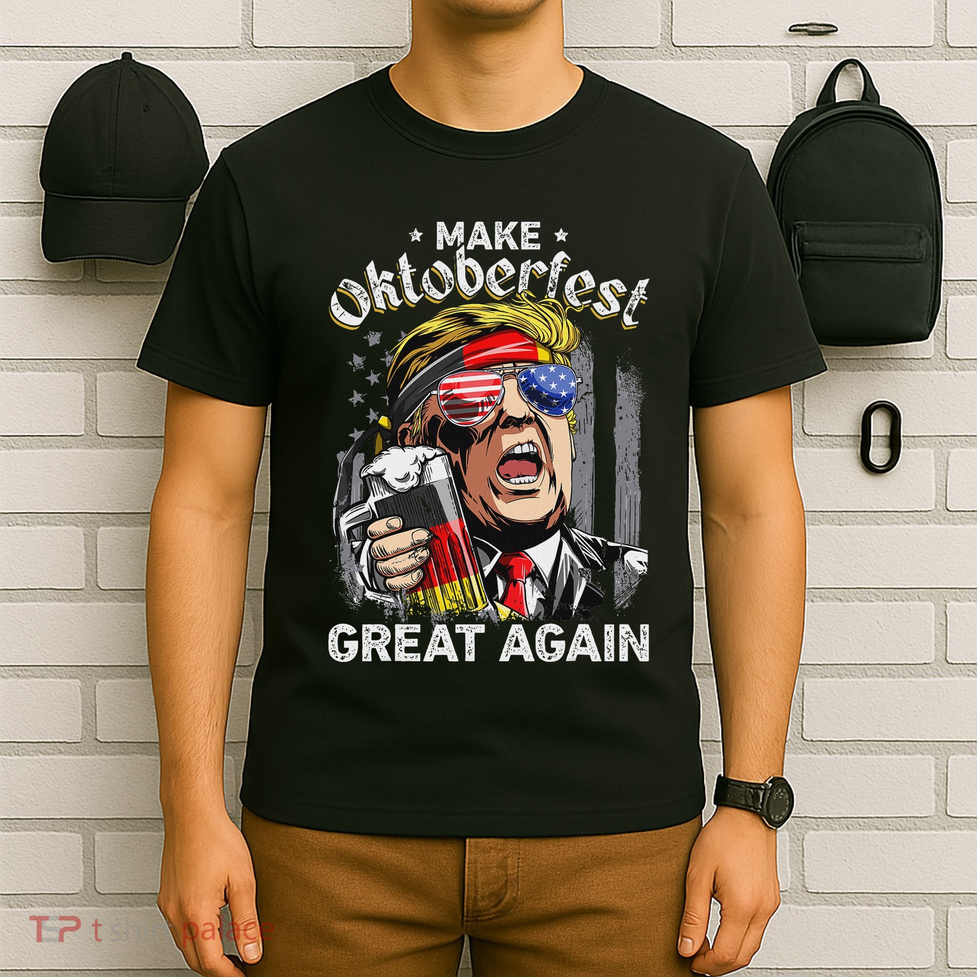 Make Oktoberfest Great Again Trump T-Shirt
