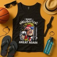 Make Oktoberfest Great Again Trump Tank Top thumb 4