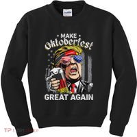 Make Oktoberfest Great Again Trump Kids Sweatshirt thumb 0