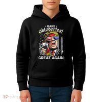 Make Oktoberfest Great Again Trump Kids Hoodie thumb 4